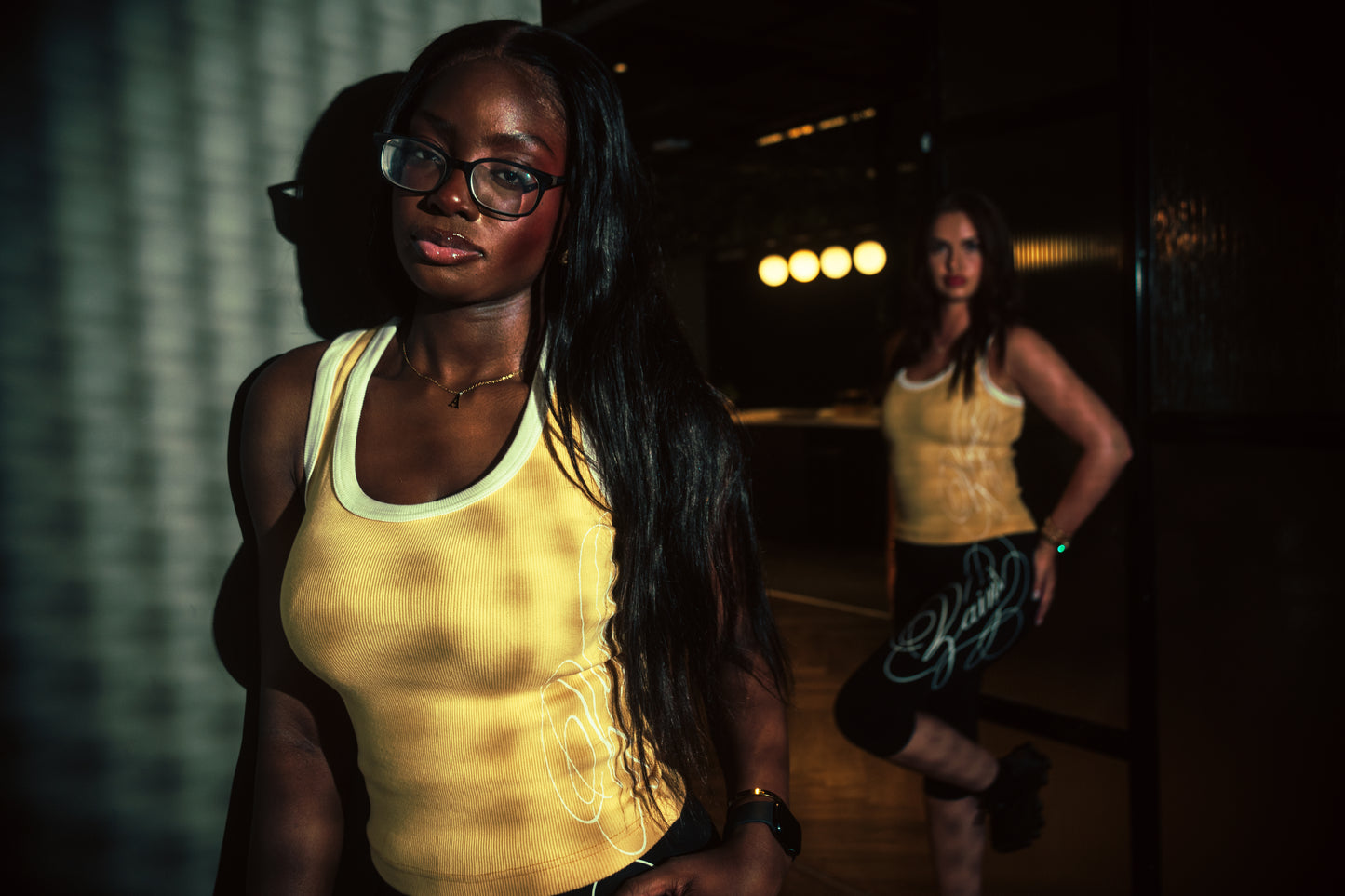 ZAINT CAPRI + VEST SET