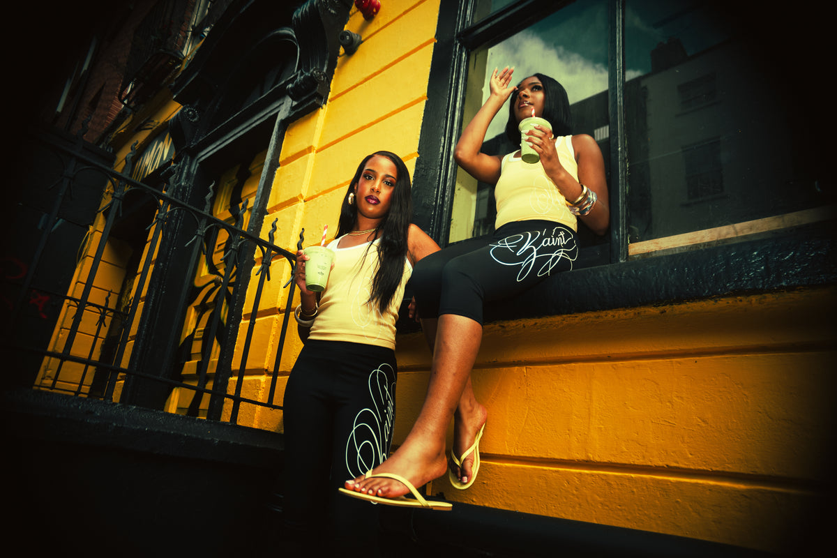 ZAINT CAPRI + VEST SET