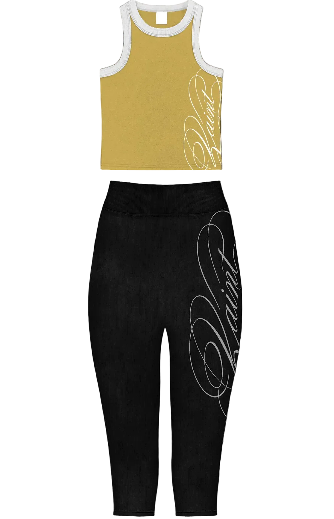ZAINT CAPRI + VEST SET